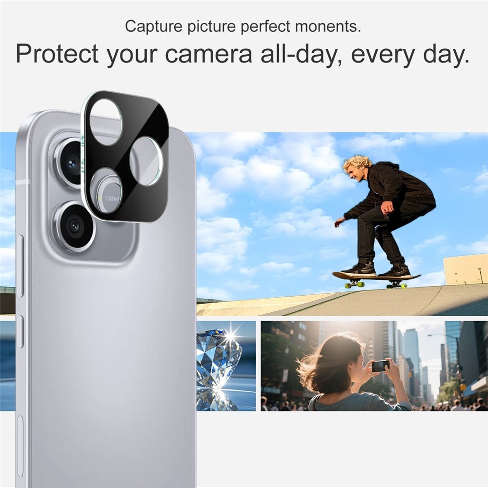 IMK sklo čočky fotoaparátu na mobil Honor 600 Lite 5G - černé