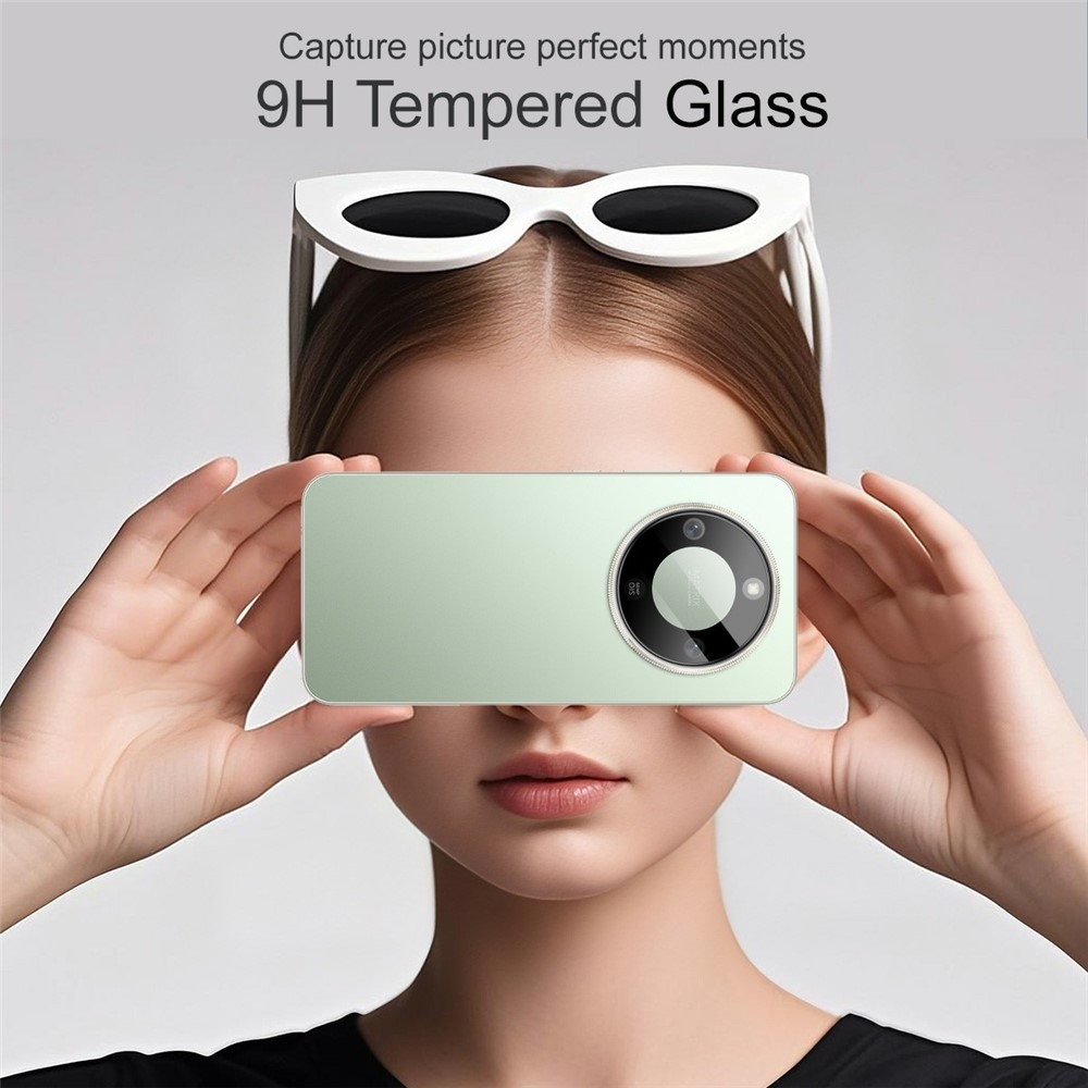 IMK sklo čočky fotoaparátu na mobil Honor Magic 8 Lite 5G - černé