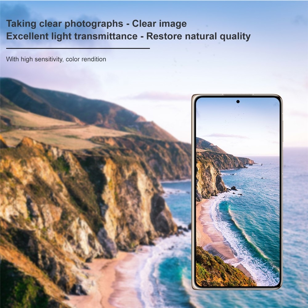 IMK sklo čočky fotoaparátu na mobil Huawei Mate X7 s aplikačním rámečkem