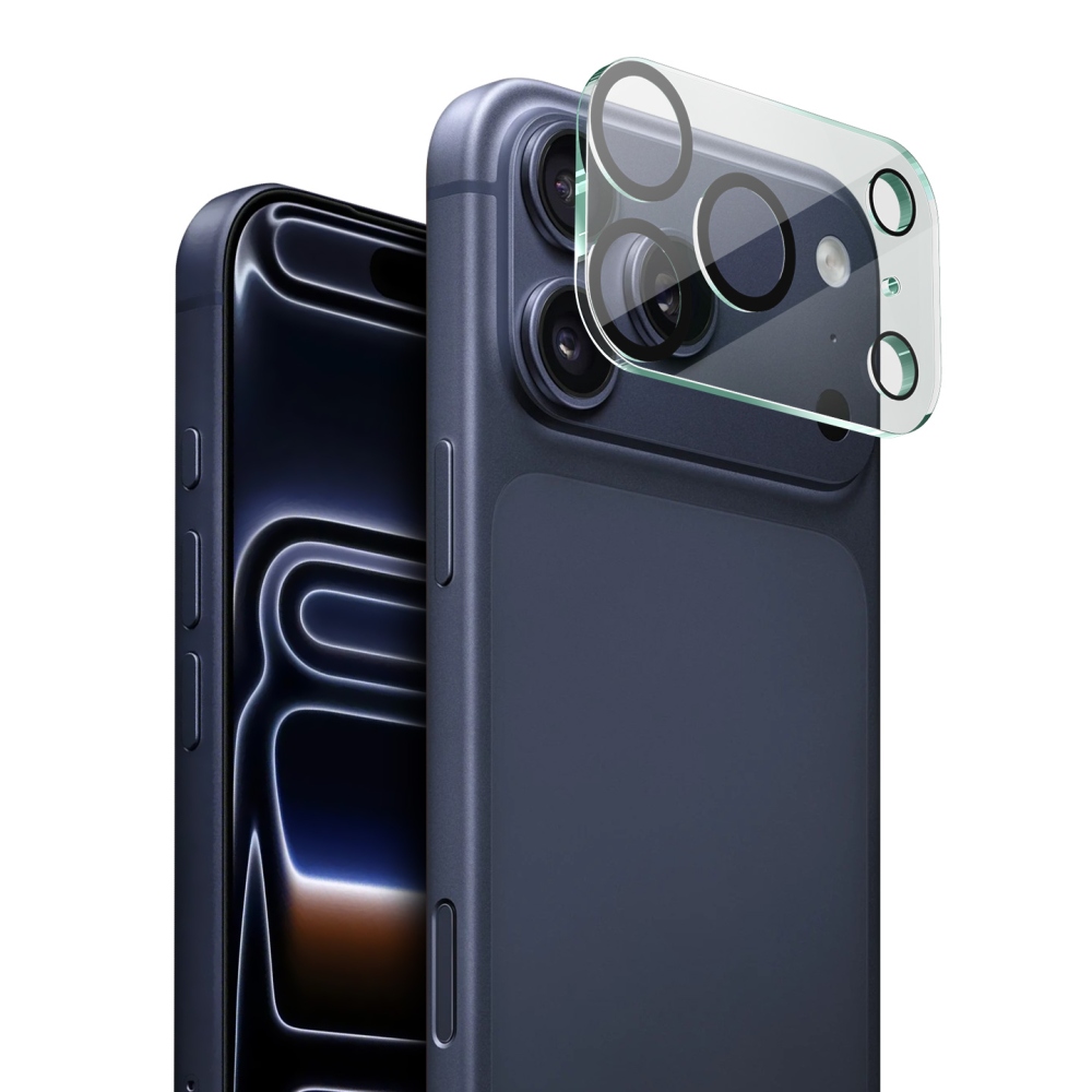 IMK sklo čočky fotoaparátu na mobil iPhone 18 Pro Max - černé kroužky