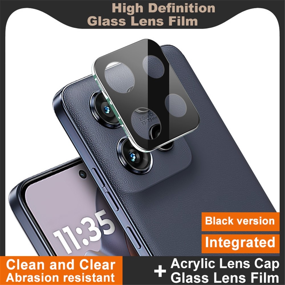 IMK sklo čočky fotoaparátu na mobil Motorola Edge 50 Neo 5G - černé