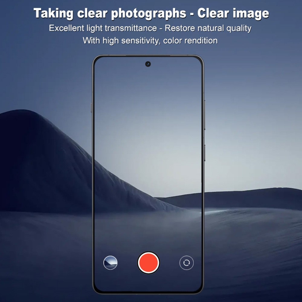 IMK sklo čočky fotoaparátu na mobil OnePlus 13R 5G - černé