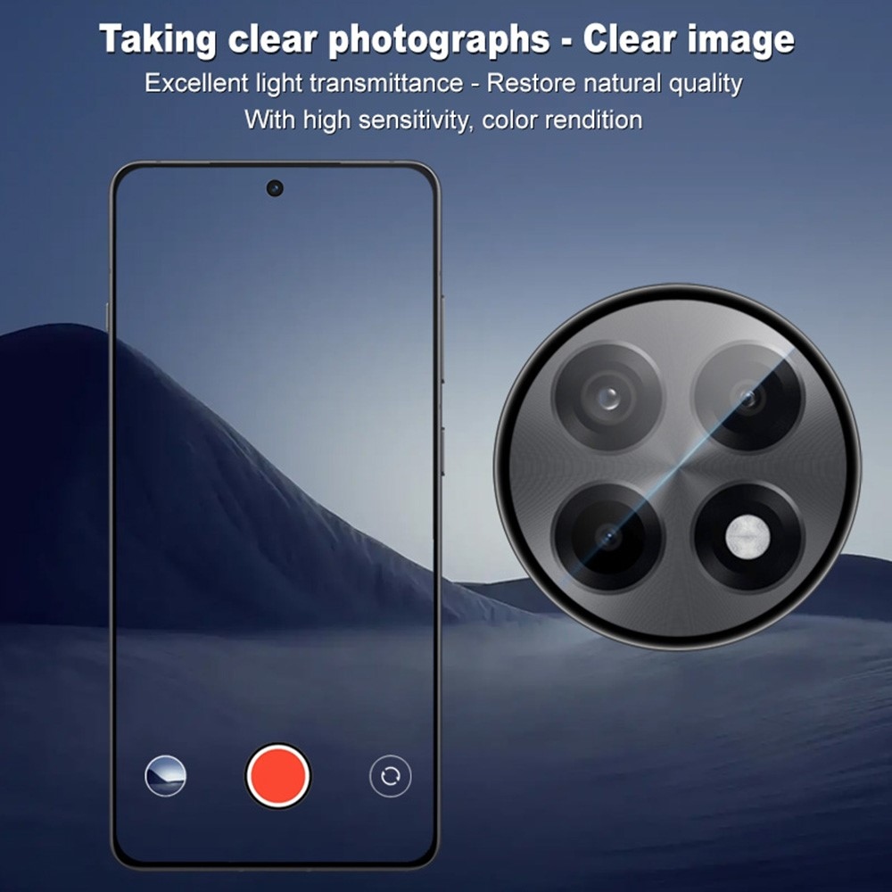 IMK sklo čočky fotoaparátu na mobil OnePlus 13R 5G s aplikačním rámečkem