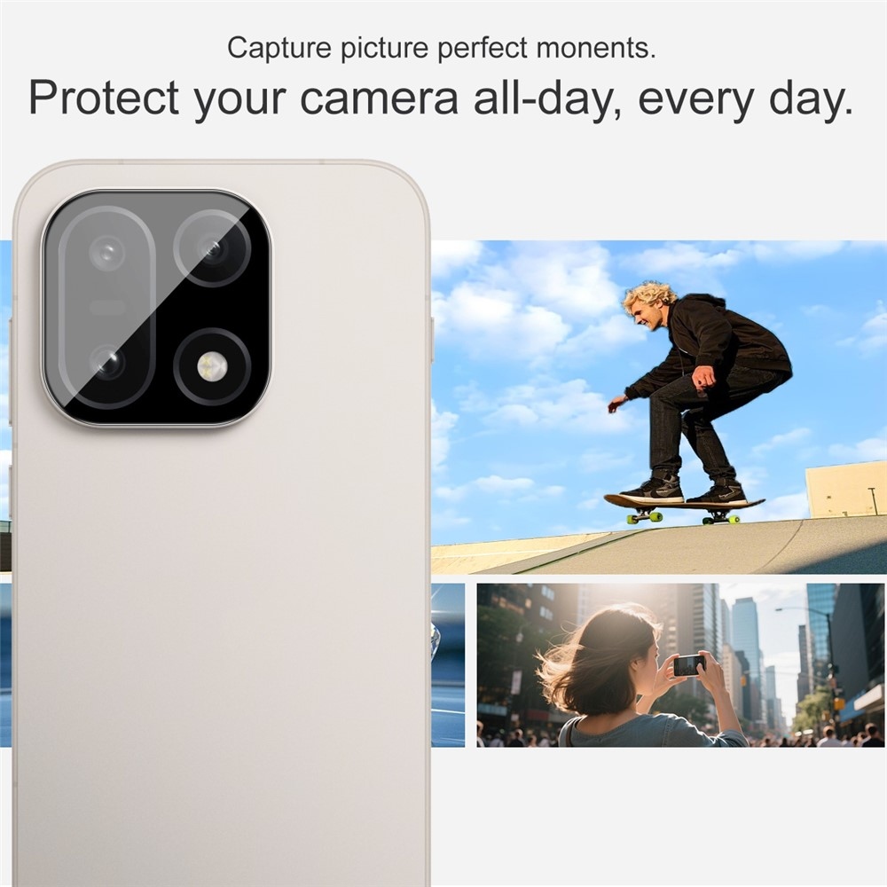 IMK sklo čočky fotoaparátu na mobil OnePlus 15 5G - černé