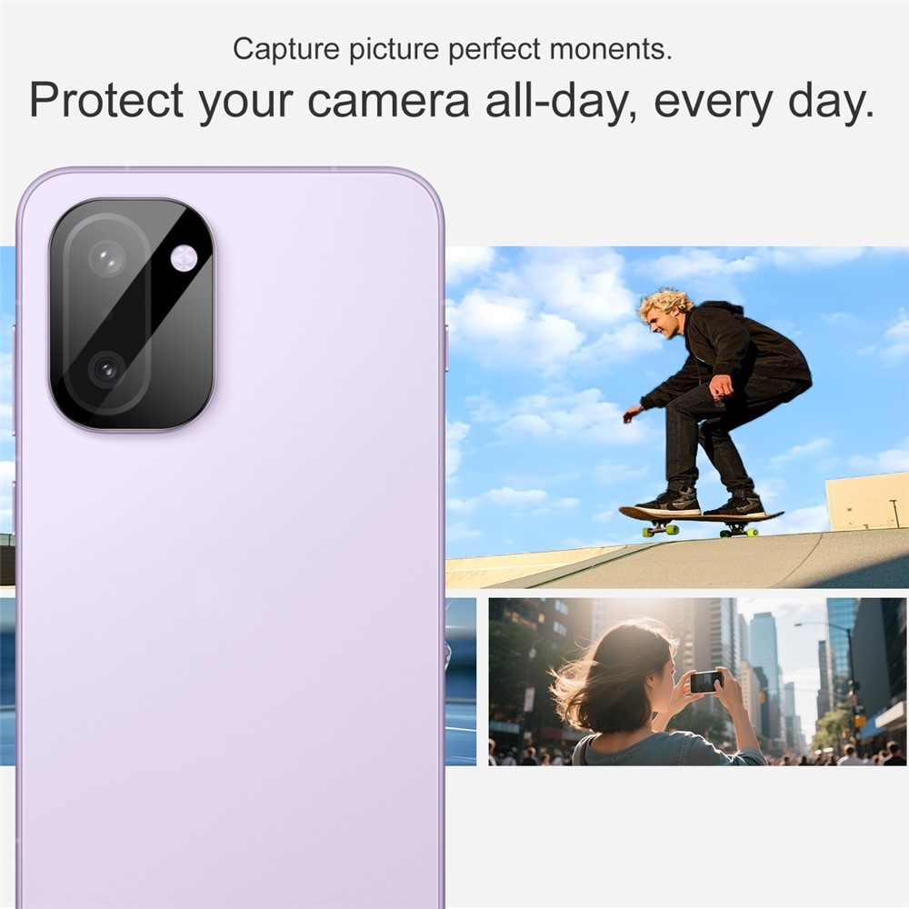 IMK sklo čočky fotoaparátu na mobil OnePlus 15R 5G - černé