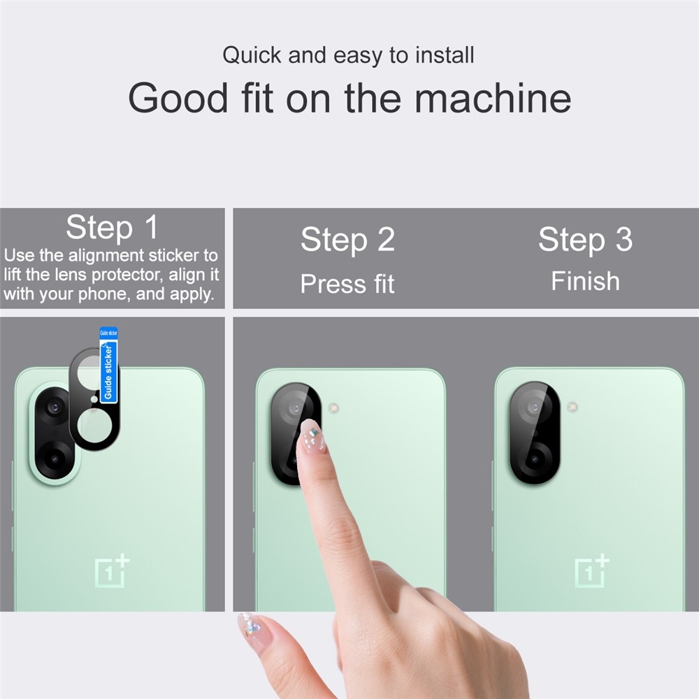 IMK sklo čočky fotoaparátu na mobil OnePlus Nord CE5 5G - černé