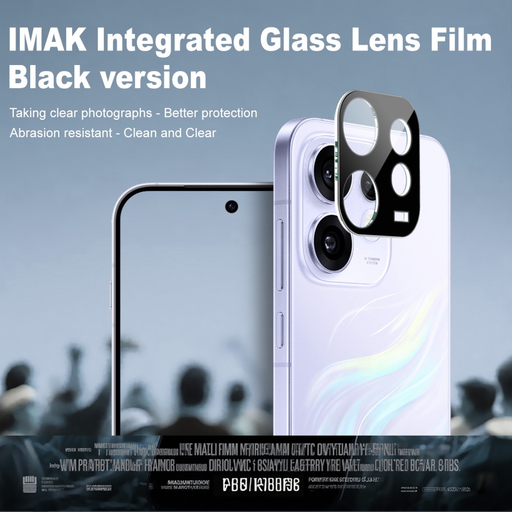 IMK sklo čočky fotoaparátu na mobil Oppo Reno 16 5G - černé