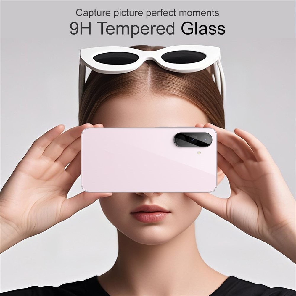 IMK sklo čočky fotoaparátu na mobil Samsung Galaxy A27 - černé