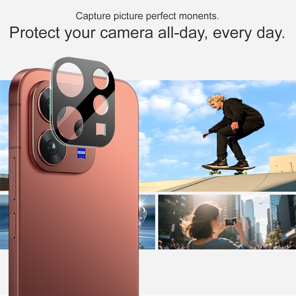 IMK sklo čočky fotoaparátu na mobil Vivo V70 5G - černé