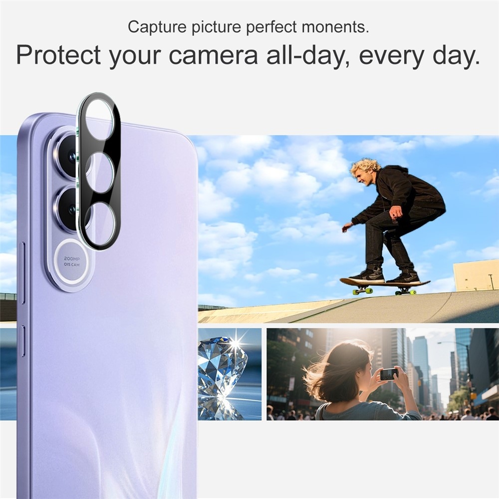 IMK sklo čočky fotoaparátu na mobil Vivo V70 FE 5G - černé