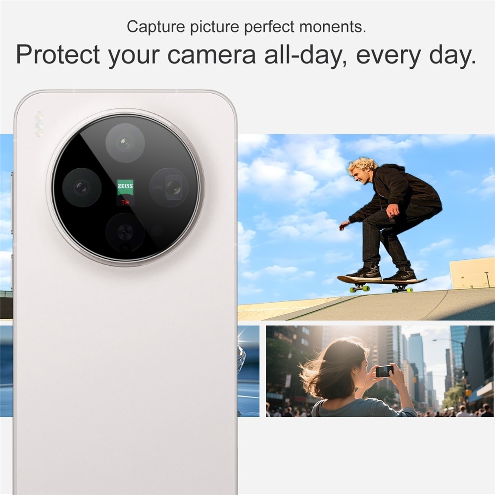 IMK sklo čočky fotoaparátu na mobil Vivo X300 5G - černé