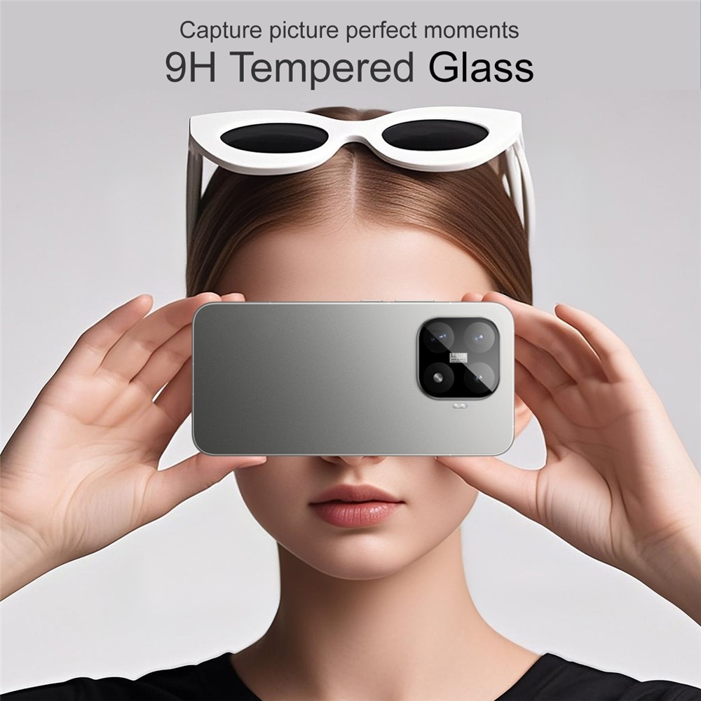 IMK sklo čočky fotoaparátu na mobil Xiaomi 17T - černé
