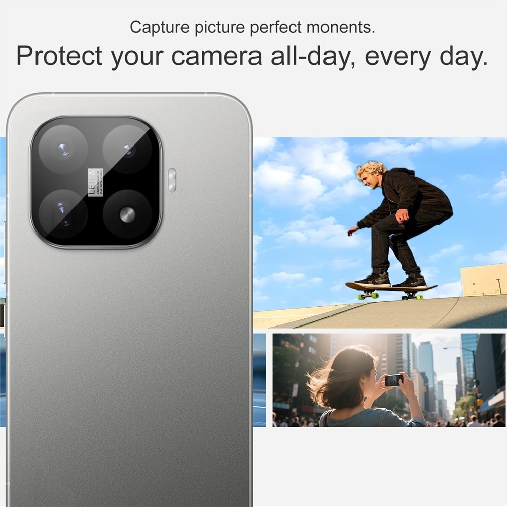IMK sklo čočky fotoaparátu na mobil Xiaomi 17T - černé