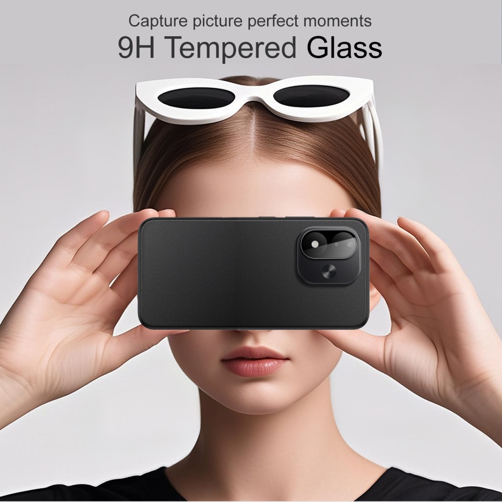 IMK sklo čočky fotoaparátu na mobil Xiaomi Redmi Note 17 4G/5G - černé