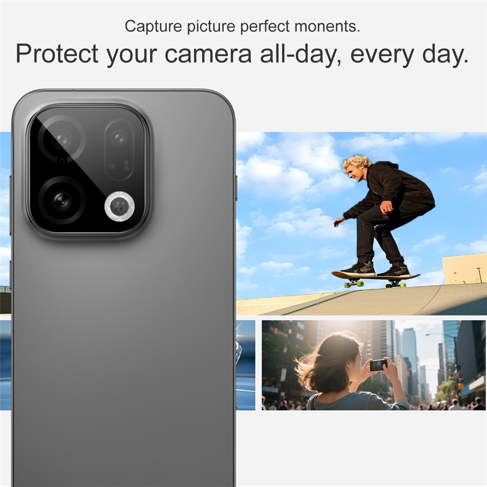 IMK sklo čočky fotoaparátu na Oppo Find X9 5G - černé