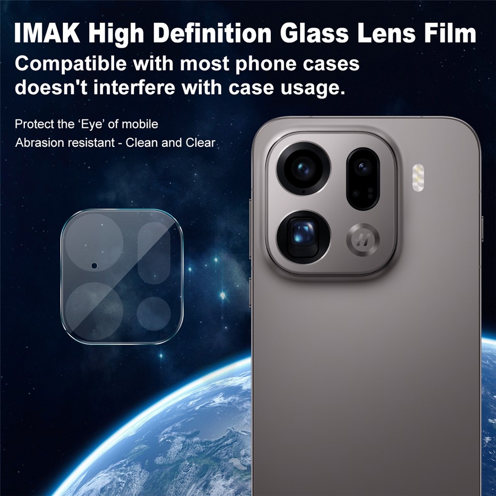 IMK sklo čočky fotoaparátu na Oppo Find X9 Pro 5G