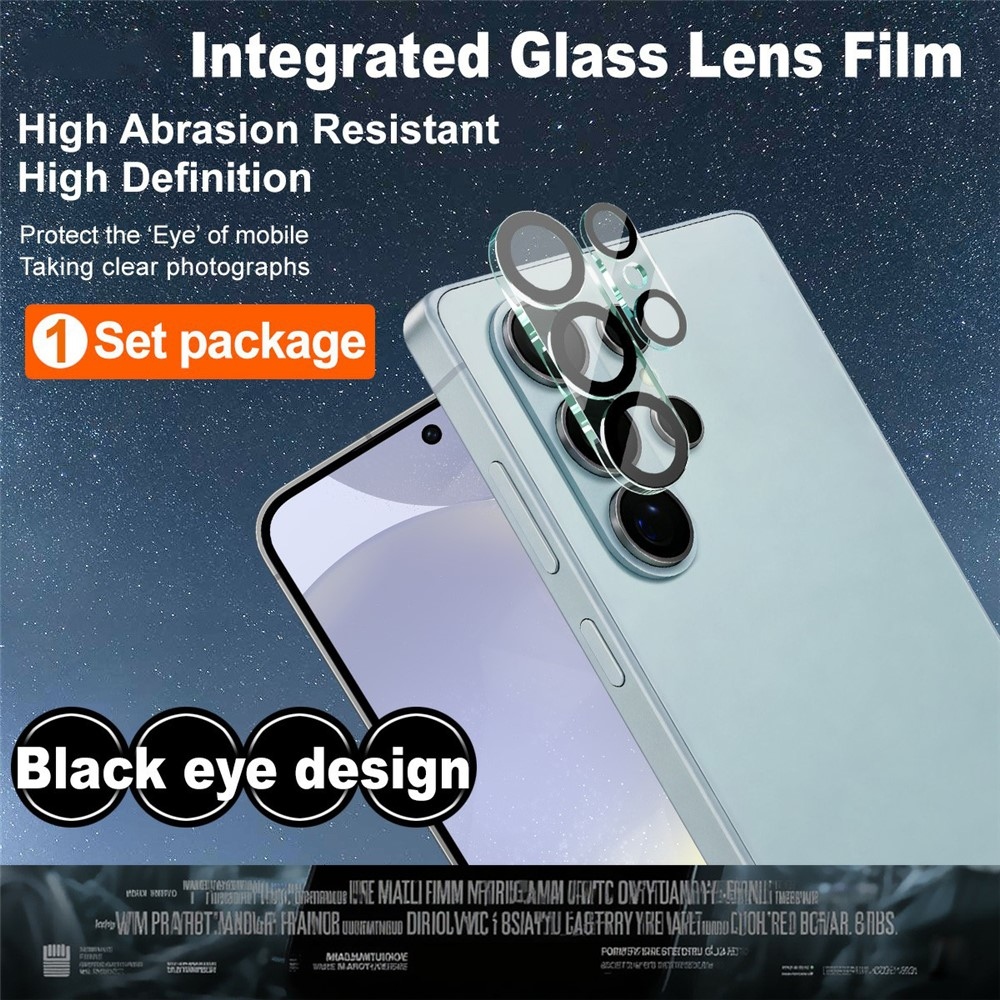 IMK sklo čočky fotoaparátu na Samsung Galaxy S26 Ultra - černé kroužky