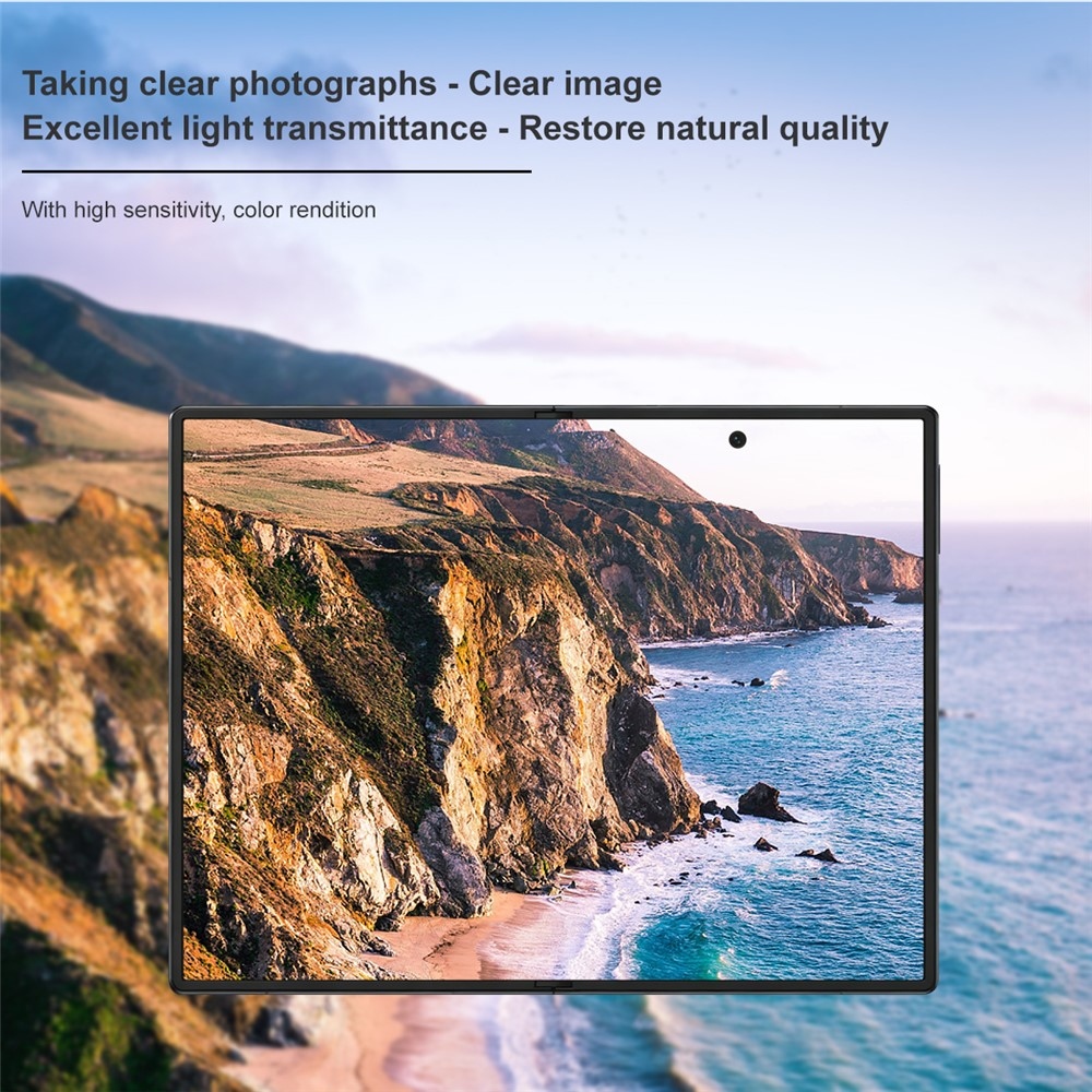 IMK sklo čočky fotoaparátu na Samsung Galaxy Z Fold8 5G - černé