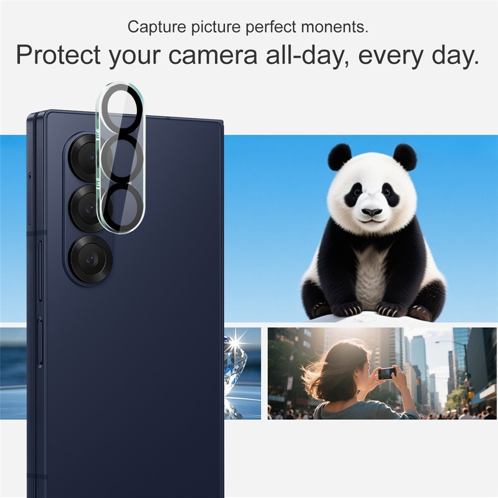 IMK sklo čočky fotoaparátu na Samsung Galaxy Z Fold8 Ultra 5G/Z Fold7 5G - černé kroužky