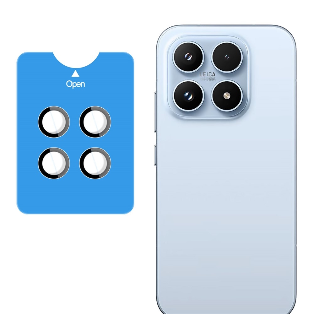 IMK sklo čočky fotoaparátu na Xiaomi 17 (samostatná skla) s aplikačním rámečkem