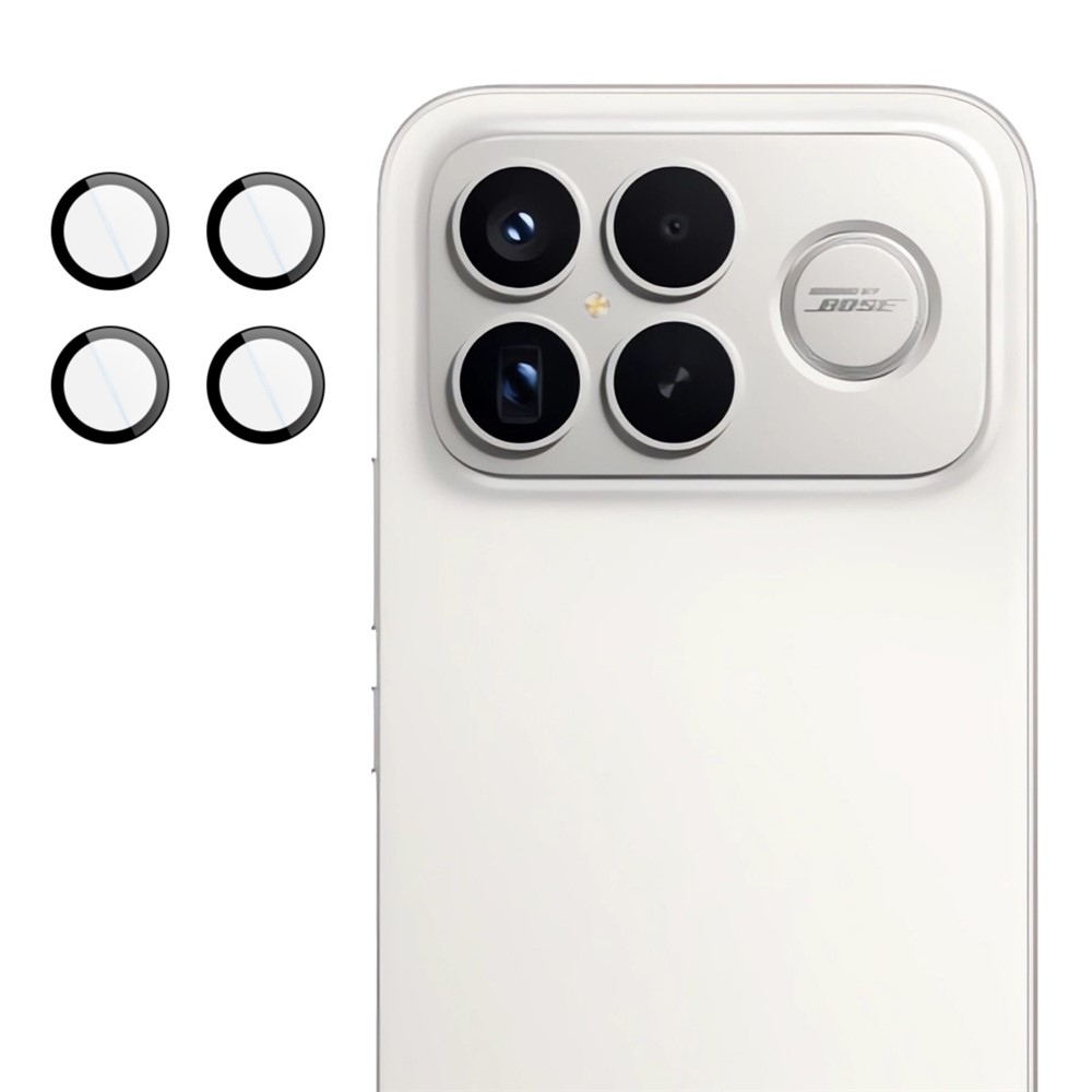 IMK sklo čočky fotoaparátu na Xiaomi Poco F8 Ultra 5G (samostatná skla) s aplikačním rámečkem