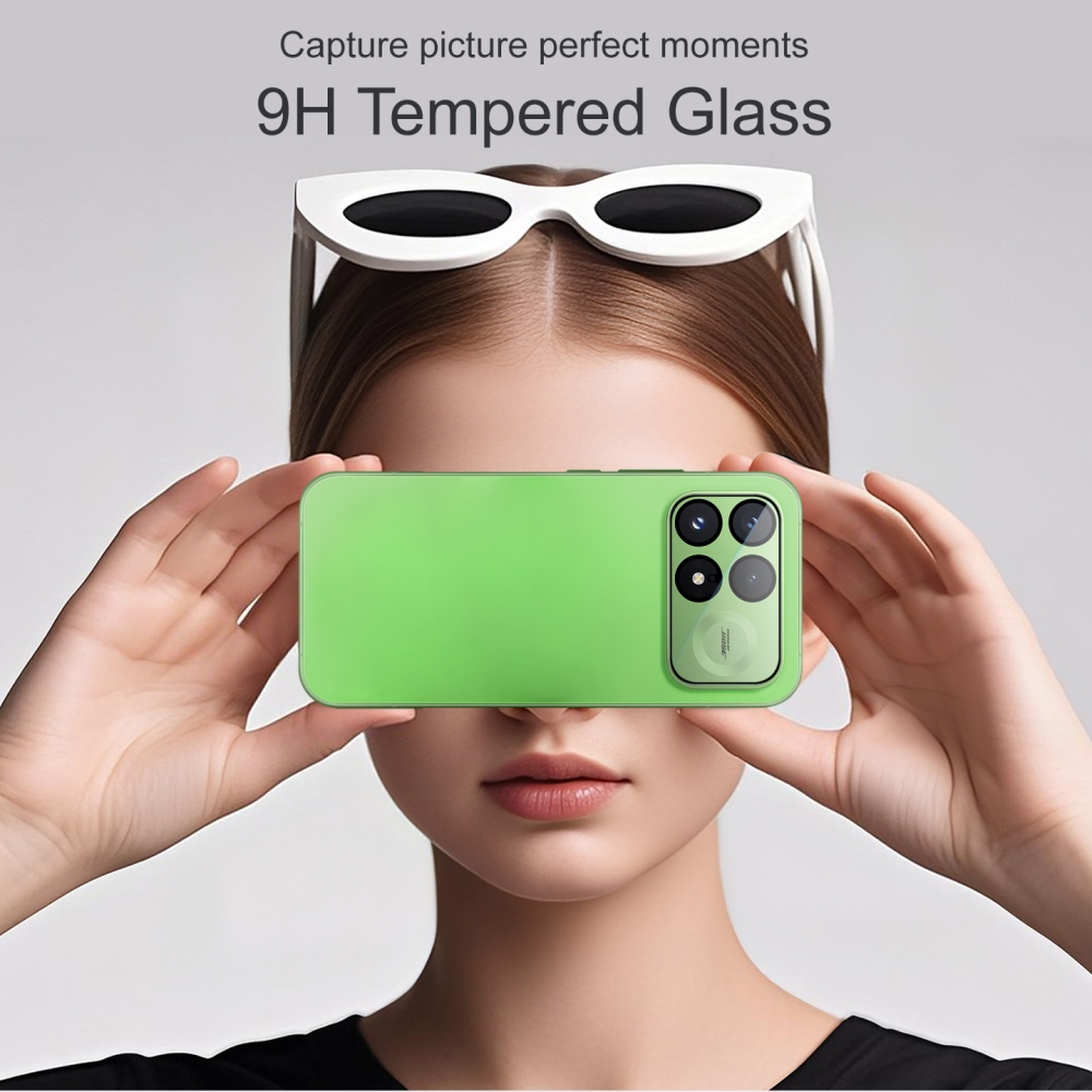 IMK sklo čočky fotoaparátu na Xiaomi Poco F9 Pro 5G (samostatná skla) s aplikačním rámečkem