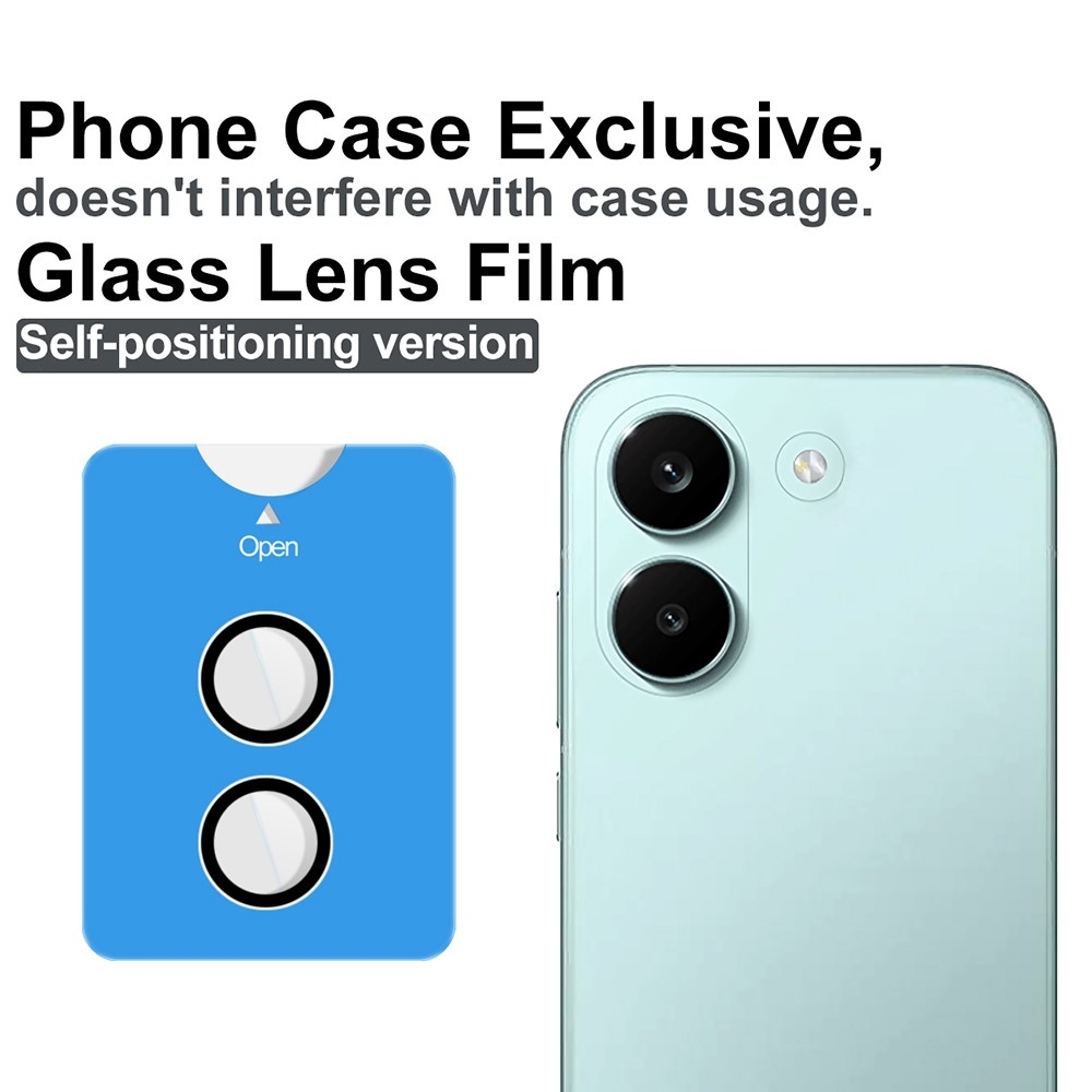 IMK sklo čočky fotoaparátu na Xiaomi Poco X8 Pro 5G (samostatná skla) s aplikačním rámečkem