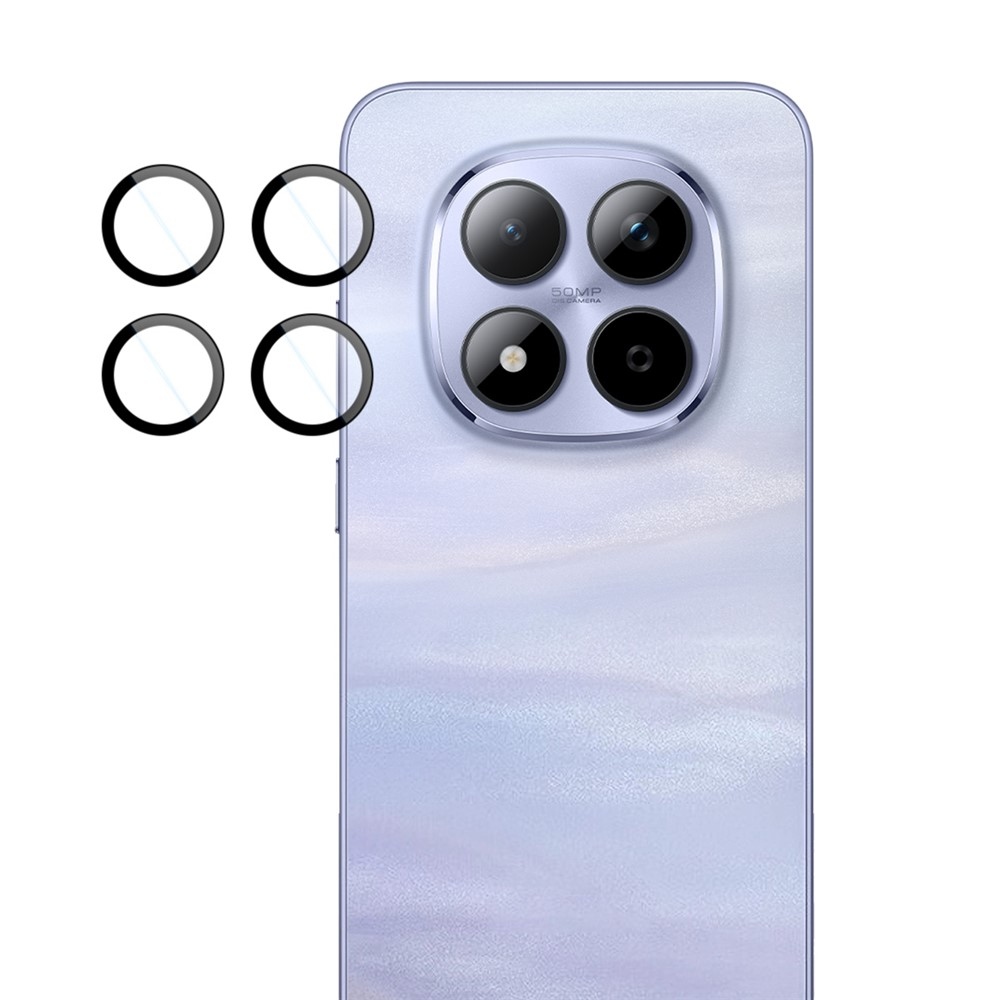IMK sklo čočky fotoaparátu na Xiaomi Redmi Note 15 Pro+ 5G/ Note 15 Pro 5G (samostatná skla) s aplikačním rámečkem