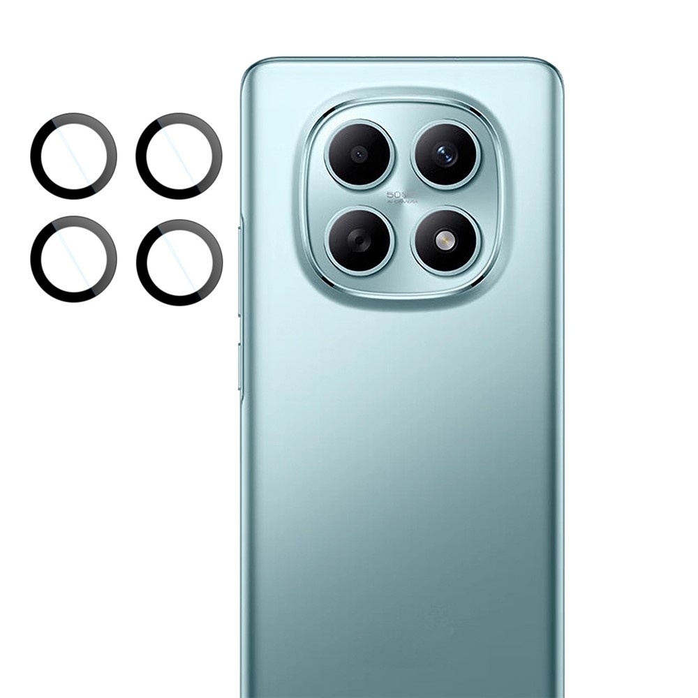 IMK sklo čočky fotoaparátu pro Xiaomi Poco M8 5G/Redmi Note 15 5G (samostatná skla) s aplikačním rámečkem