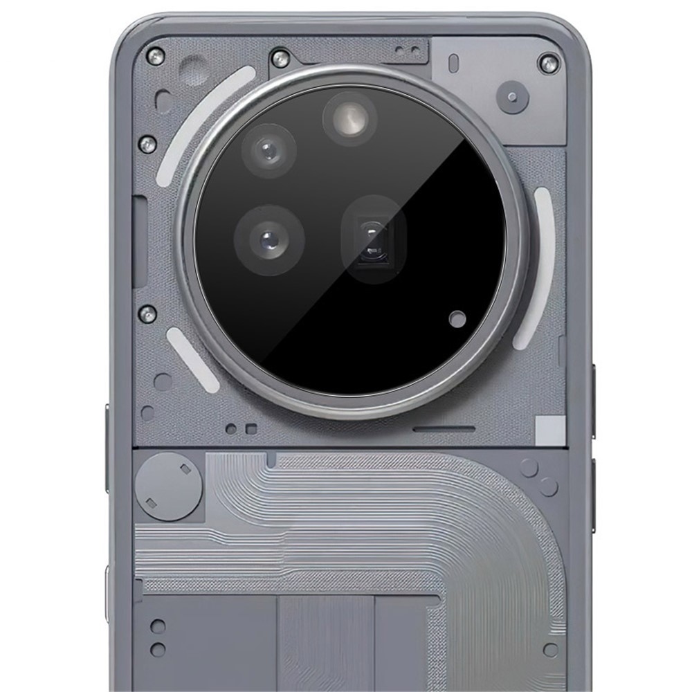 IMK sklo čočky na Nothing Phone (3a) Pro - černé