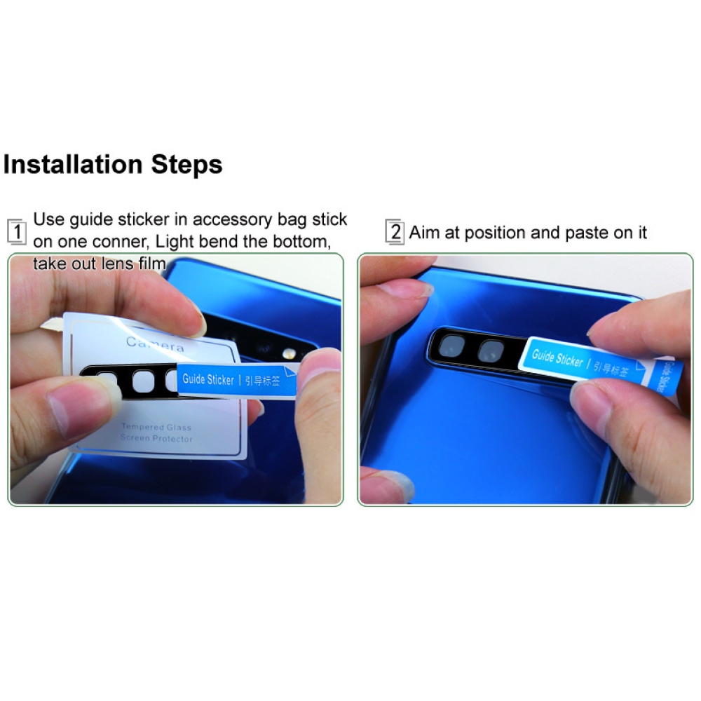 IMK sklo čočky na Samsung Galaxy A15 4G/5G - černé