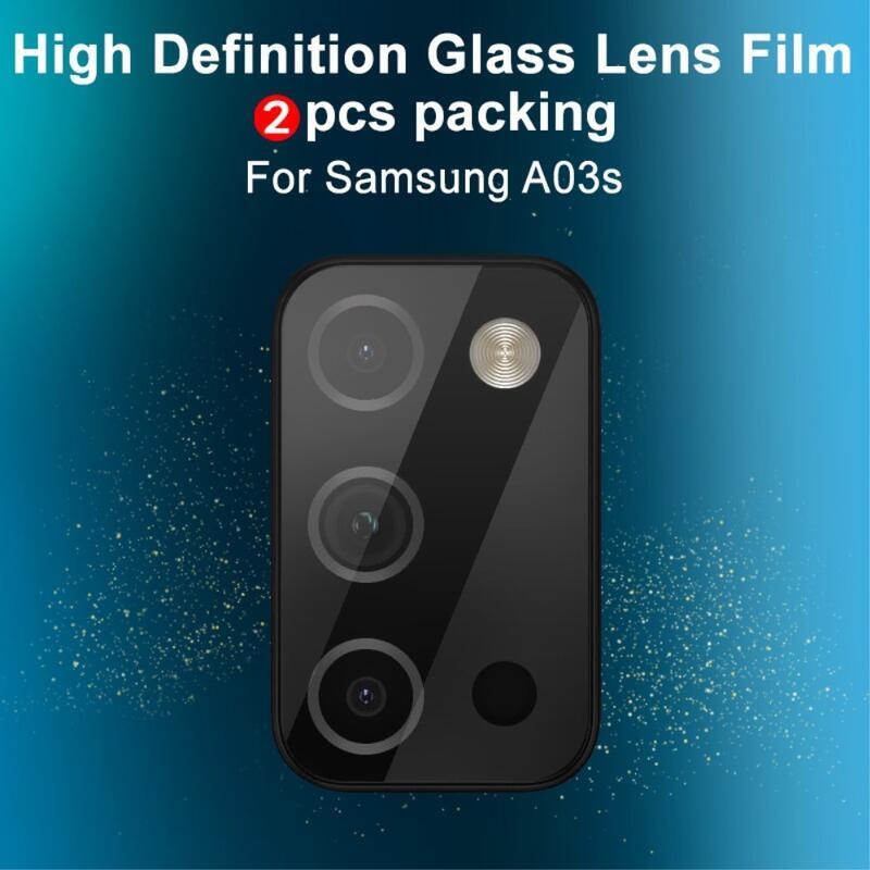 IMK tvrzené sklo čočky fotoaparátu na mobil Samsung Galaxy A03s (166.6 x 75.9 x 9.1mm) - 2ks
