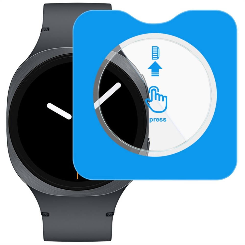 IMK tvrzené sklo na Samsung Galaxy Watch8 40mm s aplikačním rámečkem