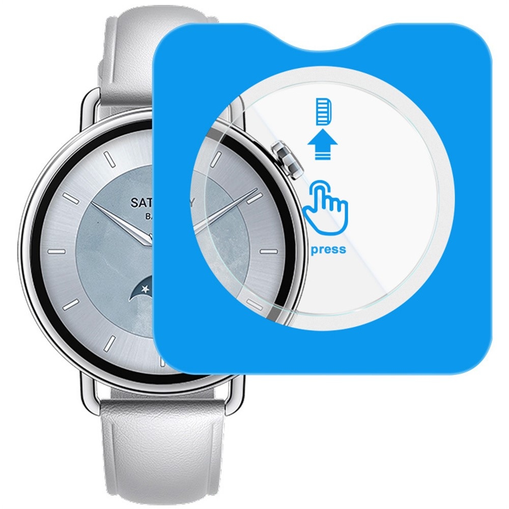 IMK tvrzené sklo na Xiaomi Watch S4 41mm s aplikačním rámečkem