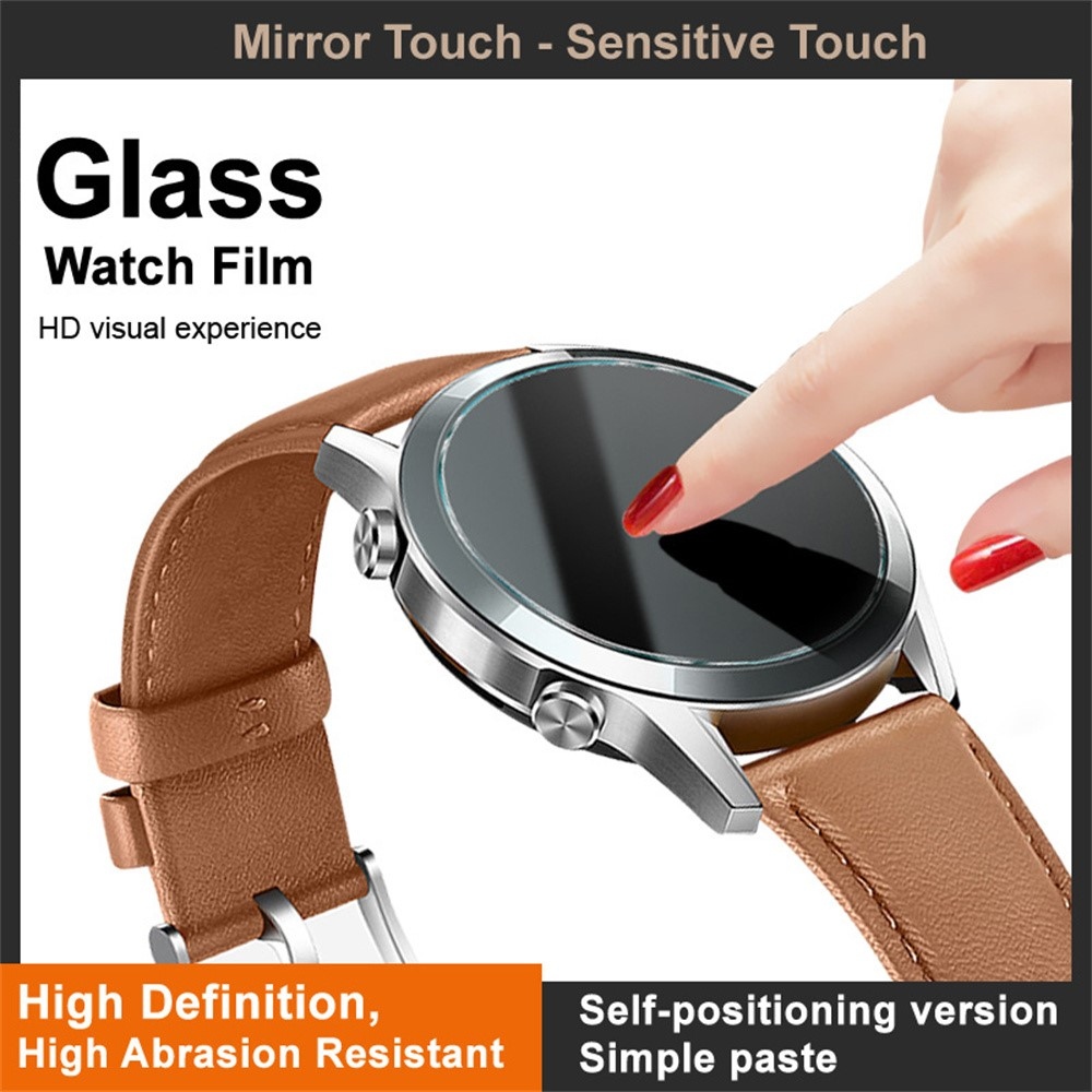 IMK tvrzené sklo na Xiaomi Watch S4 41mm s aplikačním rámečkem