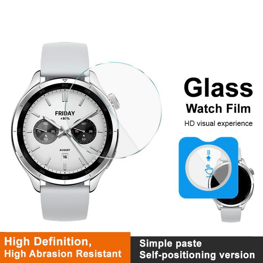IMK tvrzené sklo na Xiaomi Watch S4 47mm s aplikačním rámečkem
