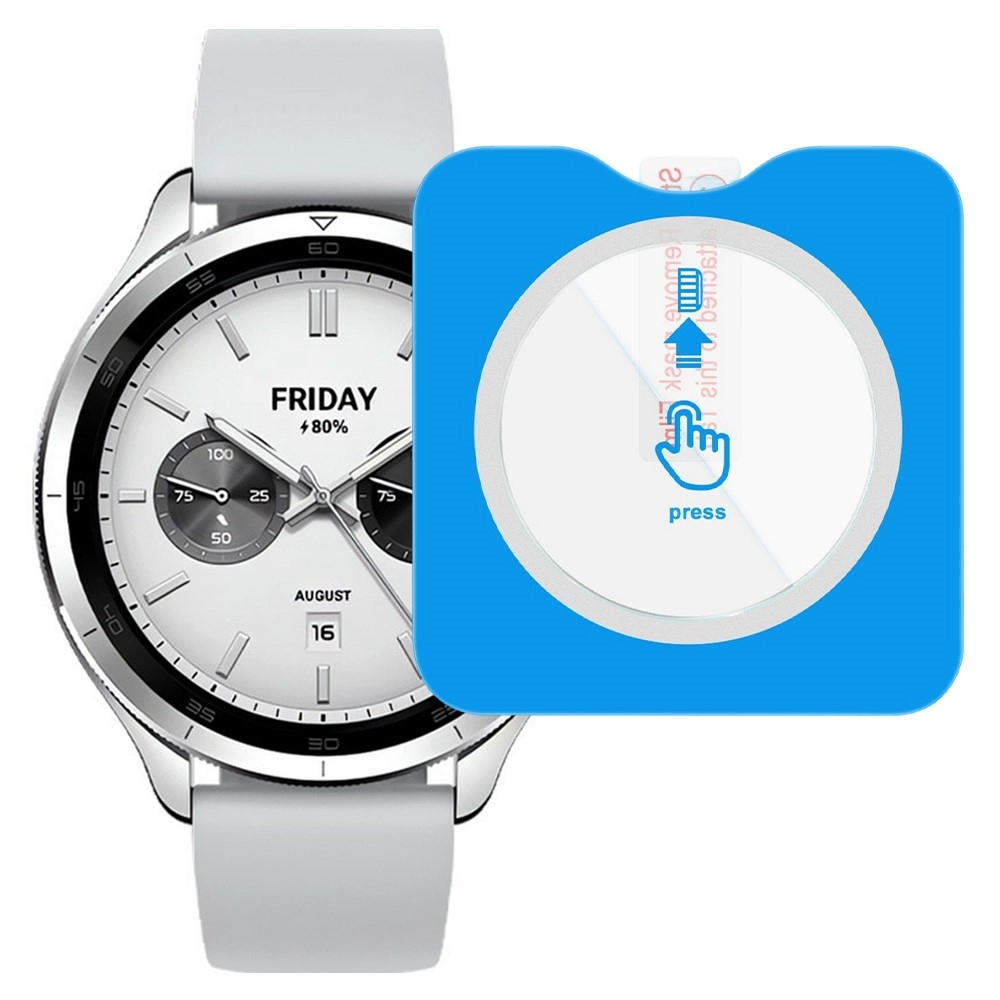 IMK tvrzené sklo na Xiaomi Watch S4 47mm s aplikačním rámečkem