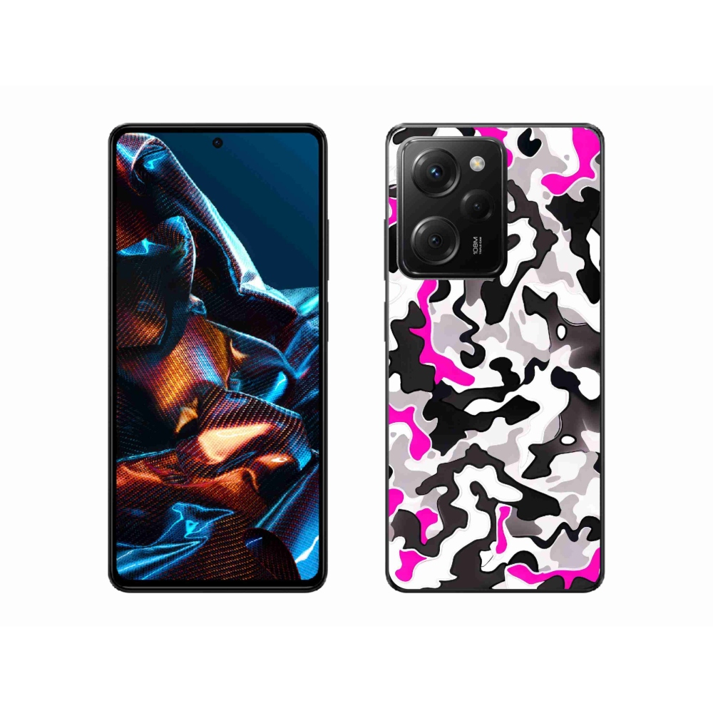 Gelový kryt mmCase na Xiaomi Poco X5 Pro 5G - maskáčový vzor 5