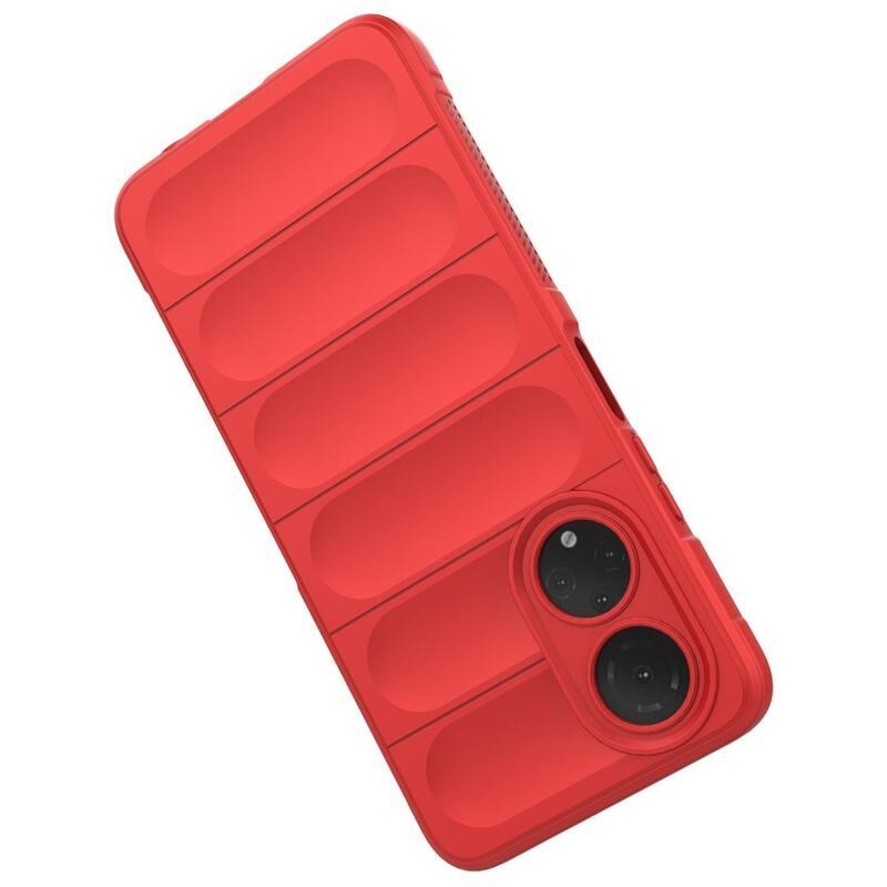 Impact odolný gelový obal na mobil Honor X7 - červený