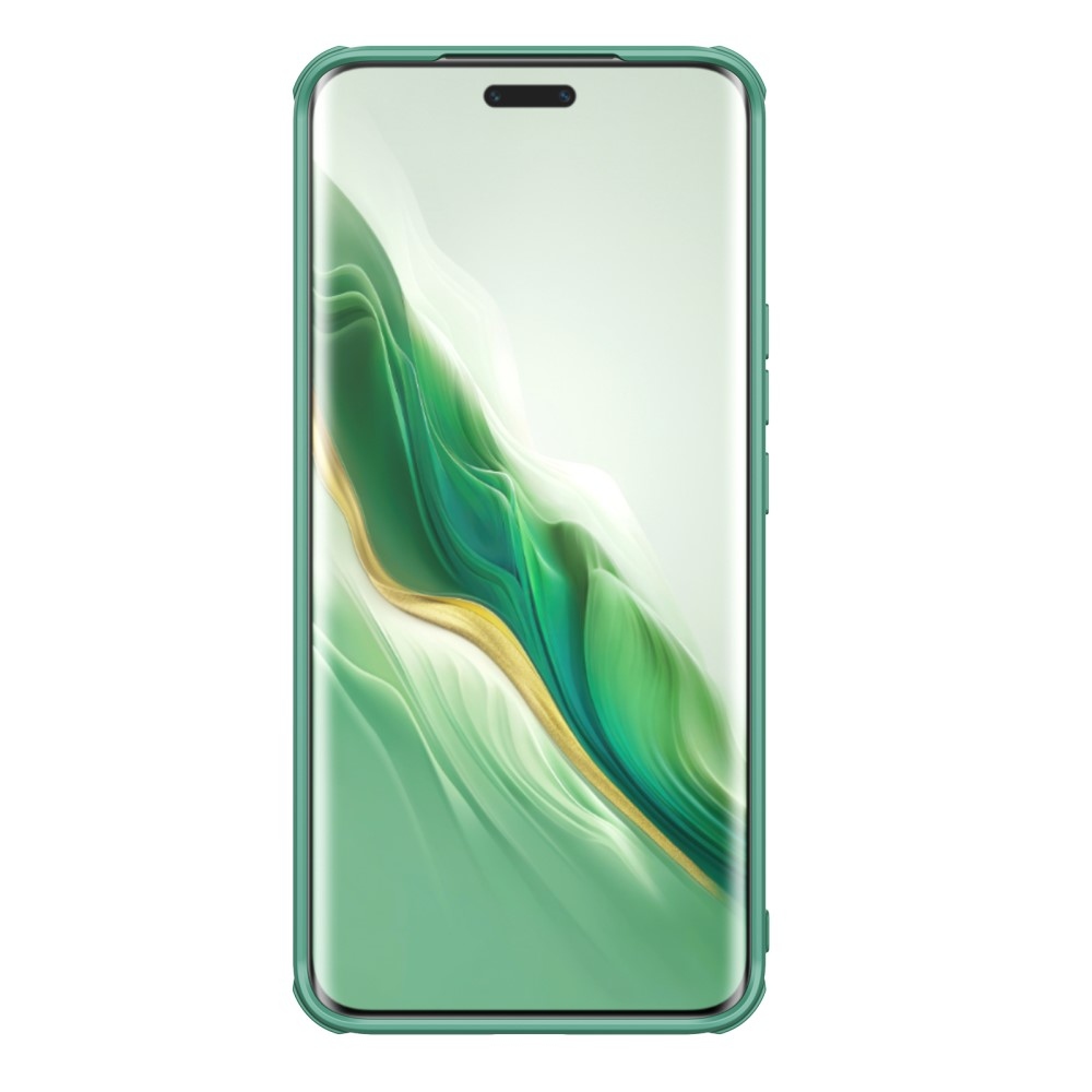 NLK gelový obal s ochranou čočky fotoaparátu na Honor Magic 6 Pro 5G - zelený