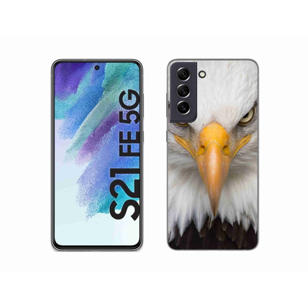 Gelový kryt mmCase na Samsung Galaxy S21 FE 5G - orel