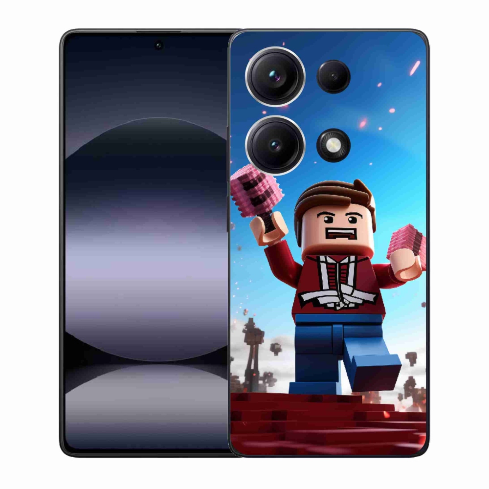 Gelový kryt mmCase na Xiaomi Redmi Note 14S - roblox 2