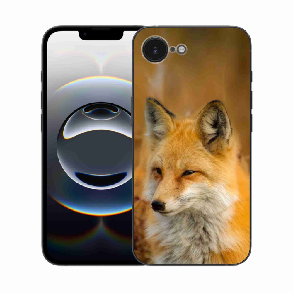 Gelový kryt mmCase na iPhone 16e - liška