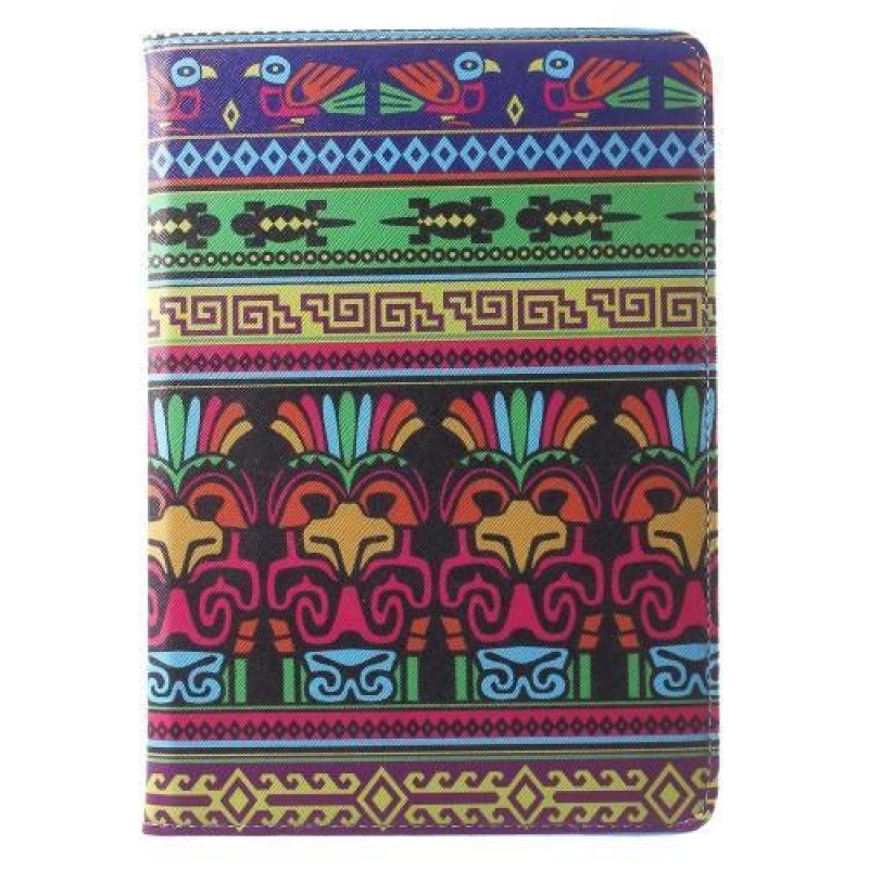 Inspire PU kožené pouzdro na iPad Air 2 - africký motiv