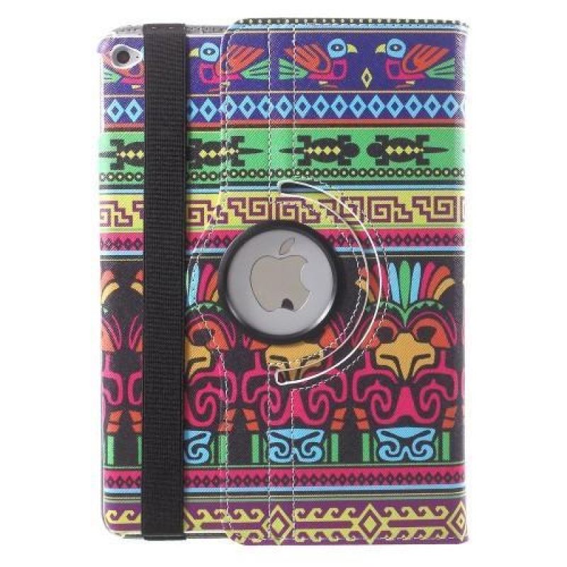 Inspire PU kožené pouzdro na iPad Air 2 - africký motiv