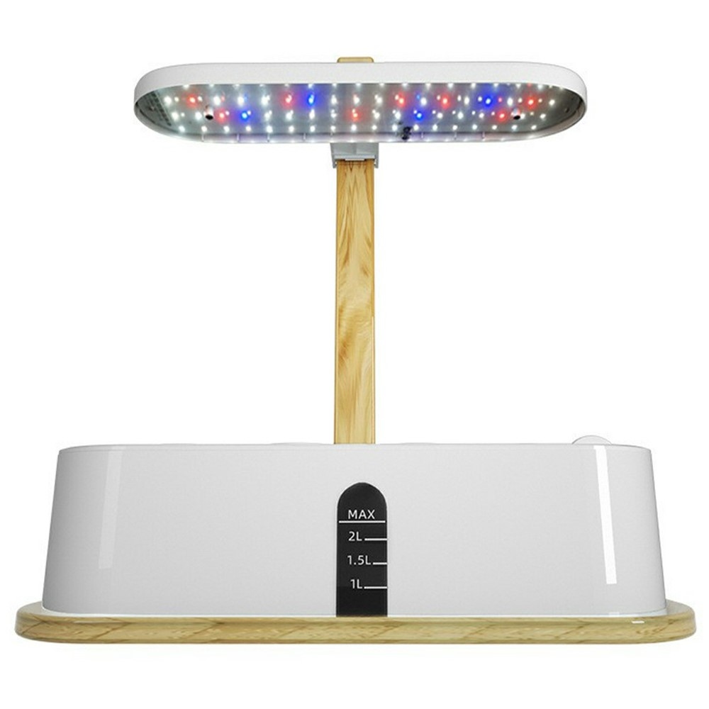 Inteligentní hydroponický květináč s LED světlem pro domácí pěstování bylinek