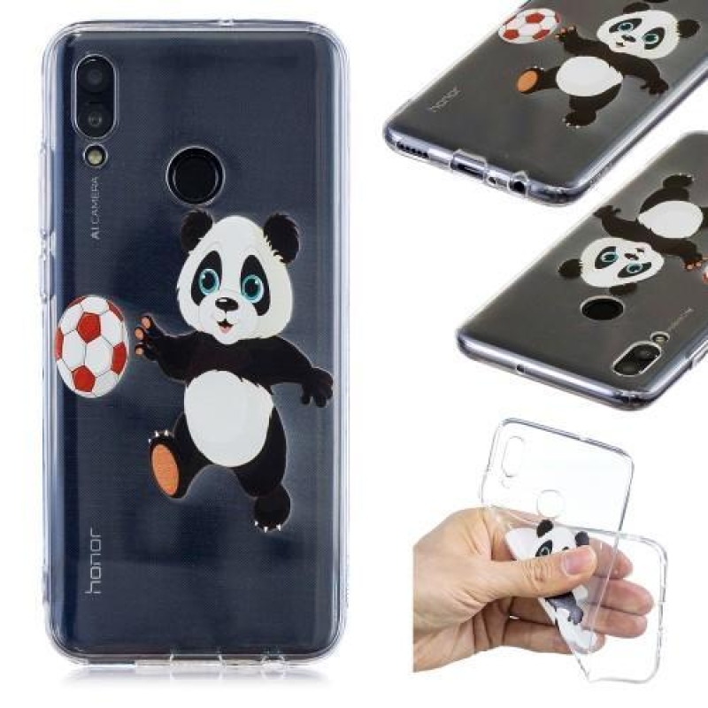 Interest gelový obal na mobil Honor 10 Lite a Huawei P Smart (2019) - fotbalová panda