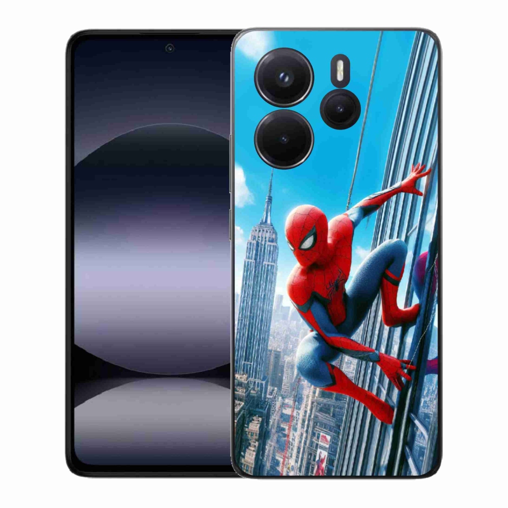 Gelový kryt mmCase na Xiaomi Redmi Note 14 - spiderman