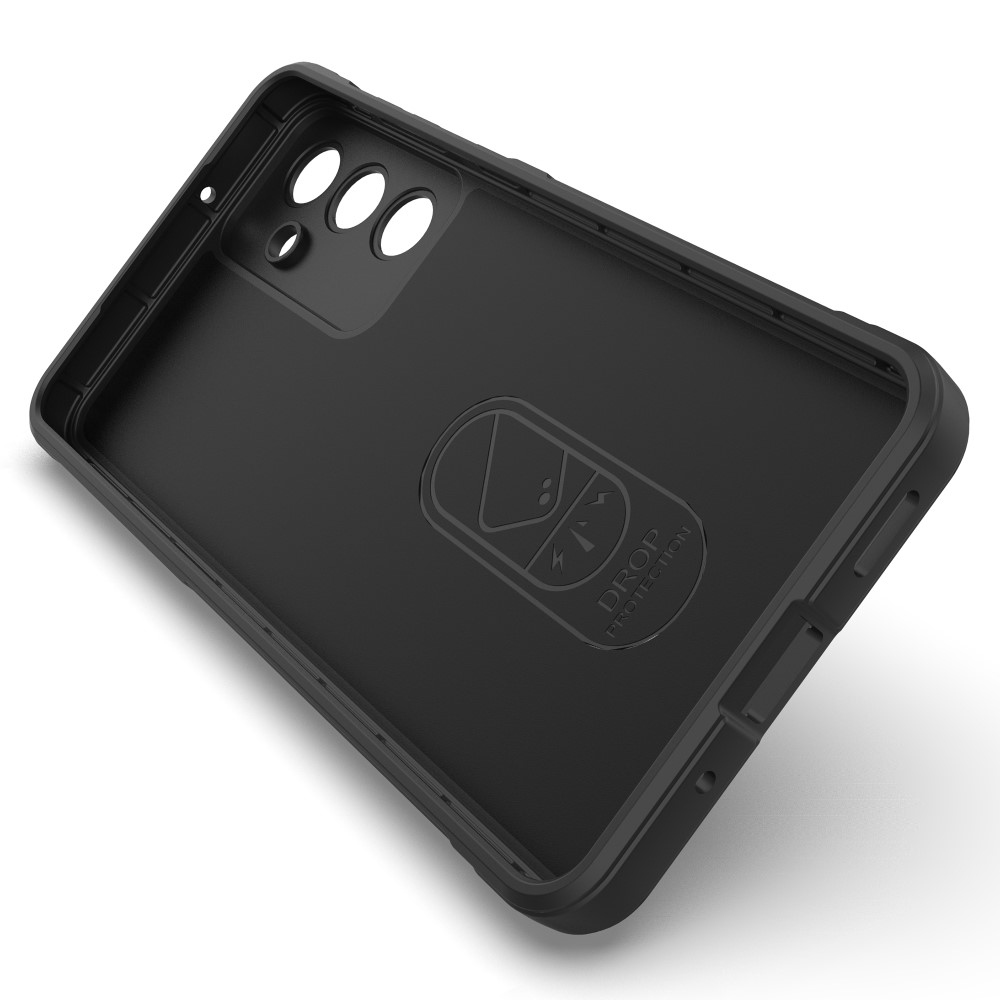 Rugg odolný gelový obal na Samsung Galaxy M55 5G - černý