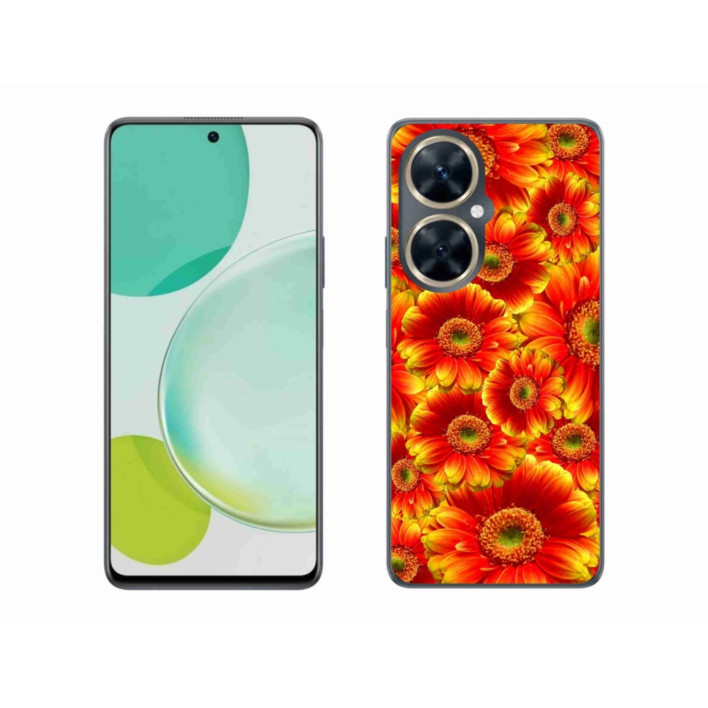 Gelový kryt mmCase na Huawei Nova 11i - gerbera 1